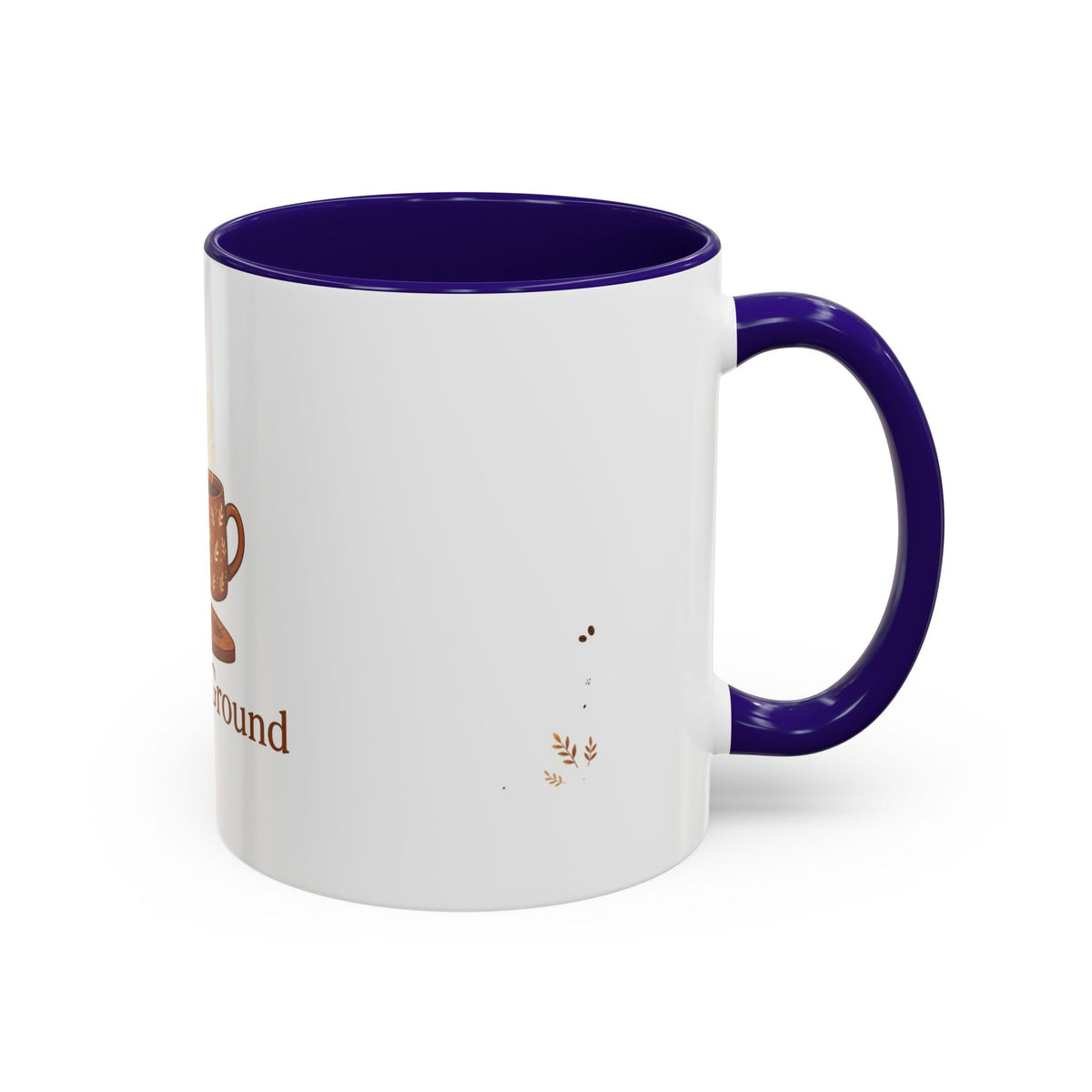 Common Ground color accent ceramic coffee mug — Amanda's Brew House