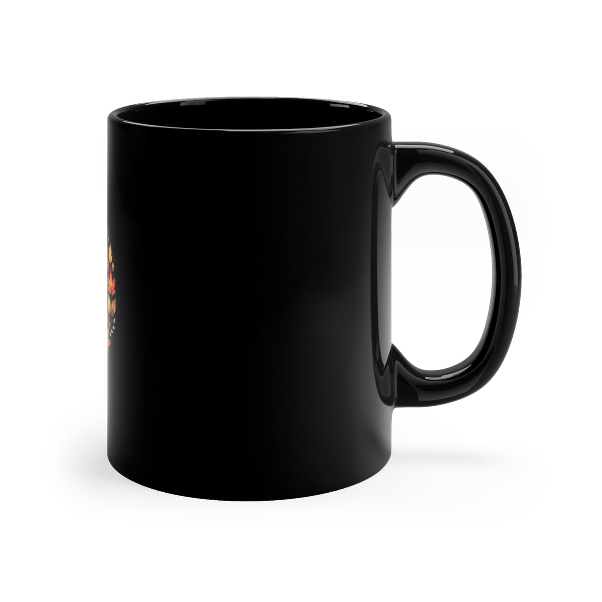 Grateful, Thankful, Blessed — Thanksgiving Coffee Mug | Black 11oz
