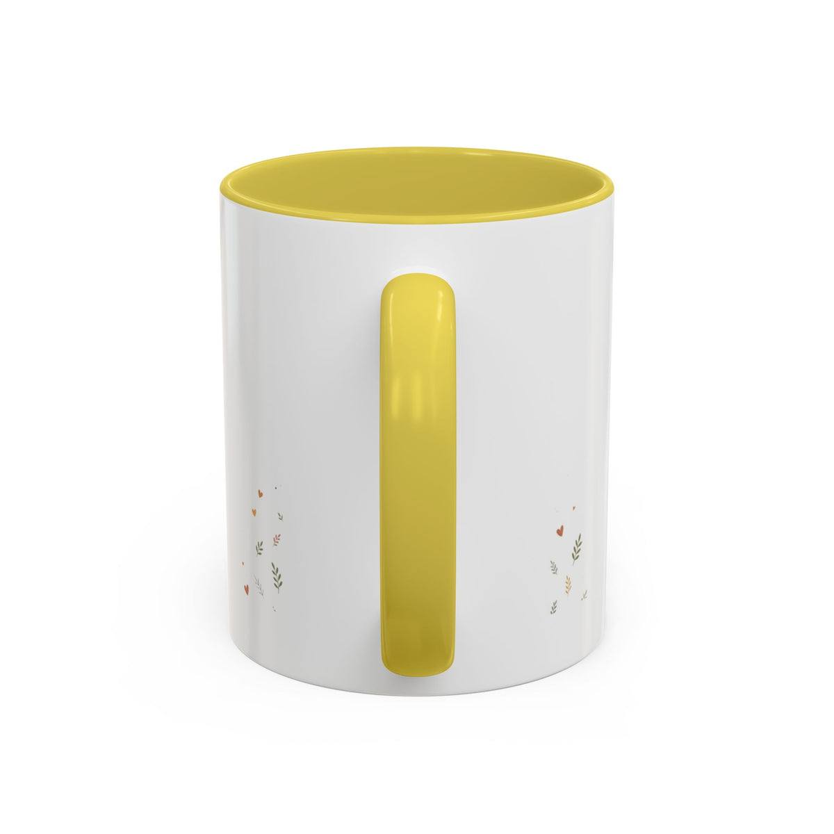 Home Is Where the Coffee Is color accent ceramic coffee mug — Amanda's Brew House