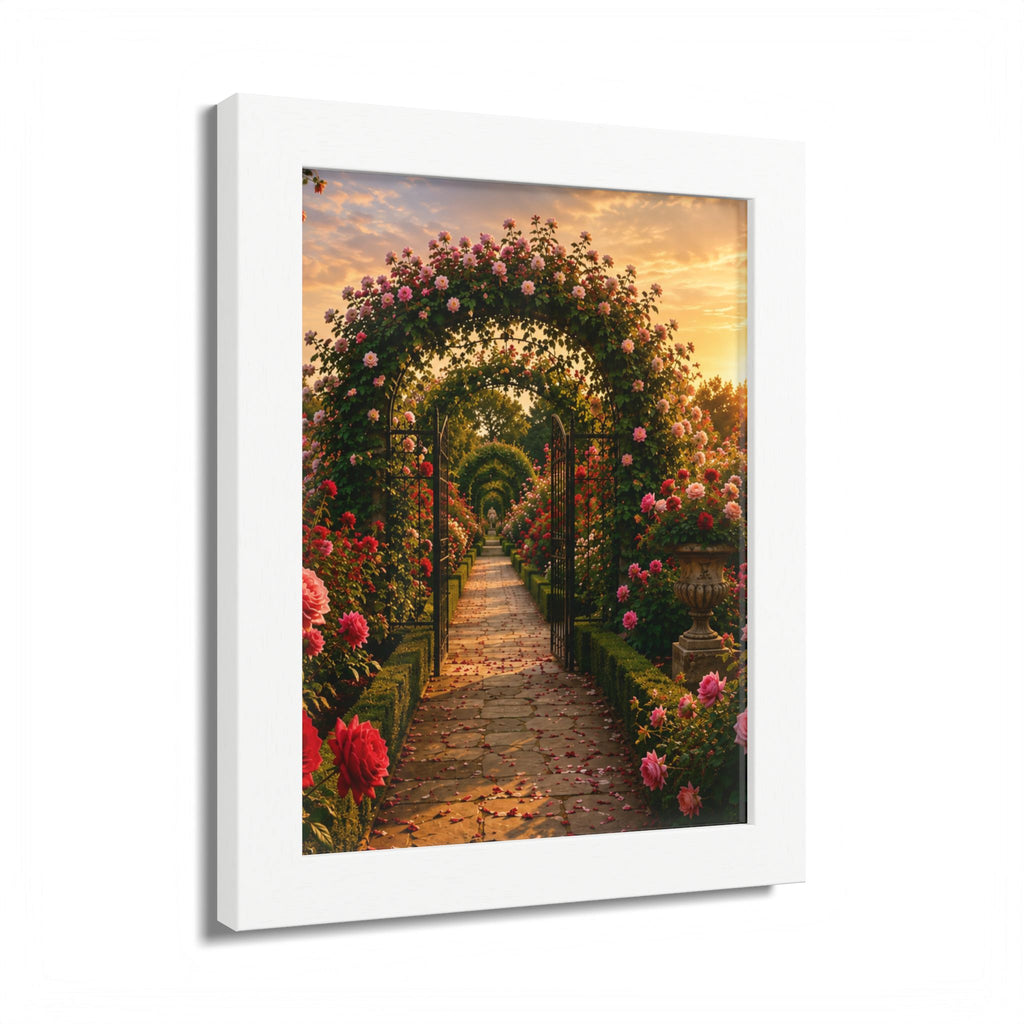 Rose Garden of Life — Framed Wall Art
