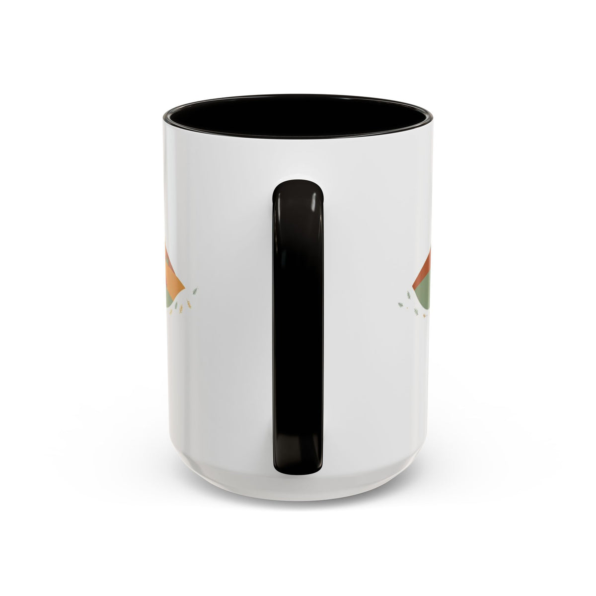 Open Road color accent ceramic coffee mug — Amanda's Brew House