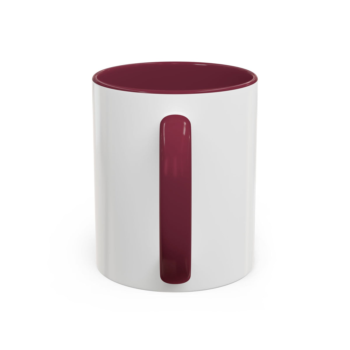 Tea Time Tranquility color accent ceramic tea mug — Amanda's Brew House