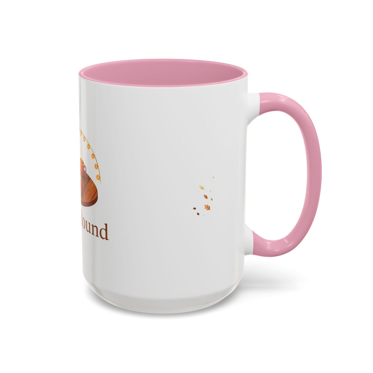 Gather Round color accent ceramic coffee mug — Amanda's Brew House
