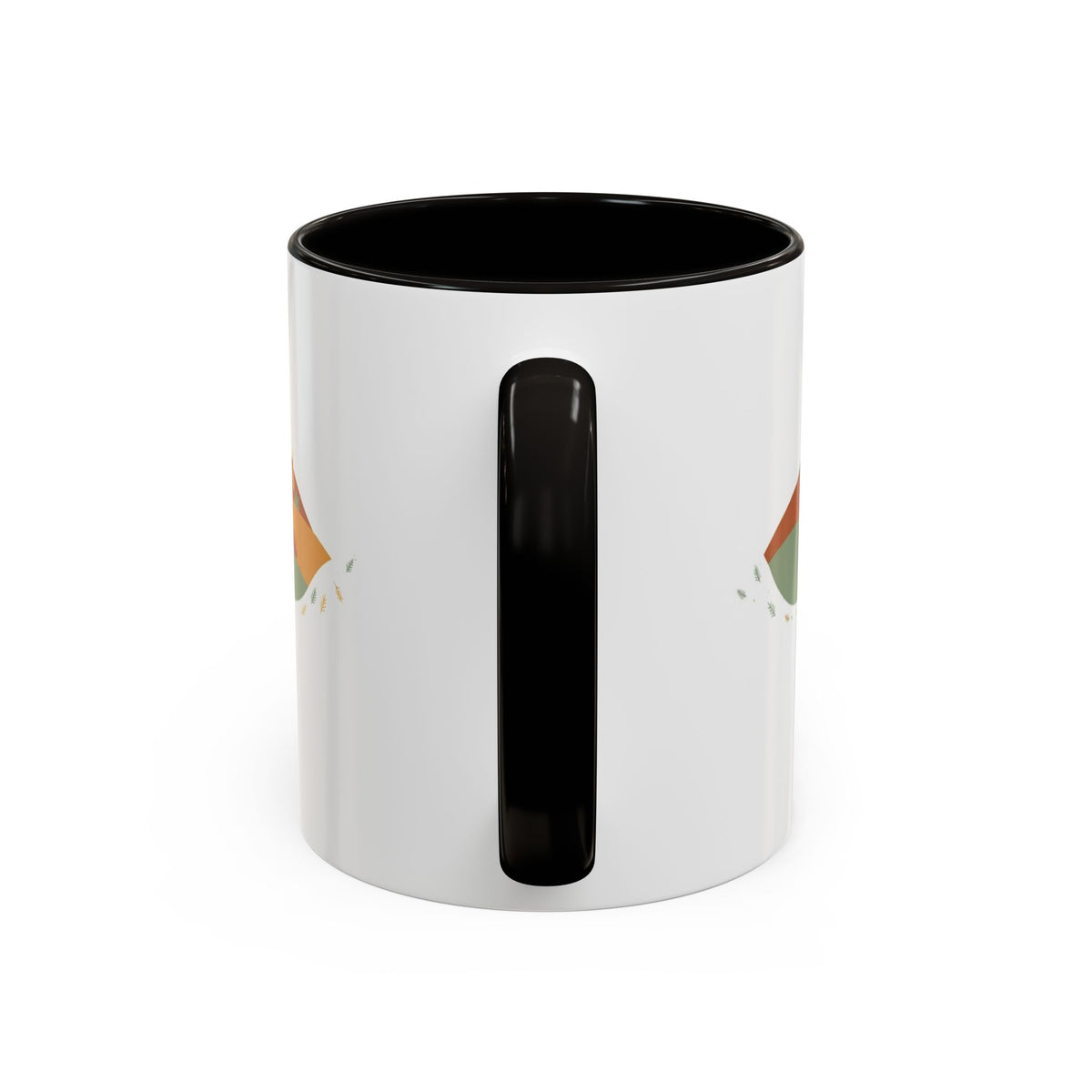 Open Road color accent ceramic coffee mug — Amanda's Brew House