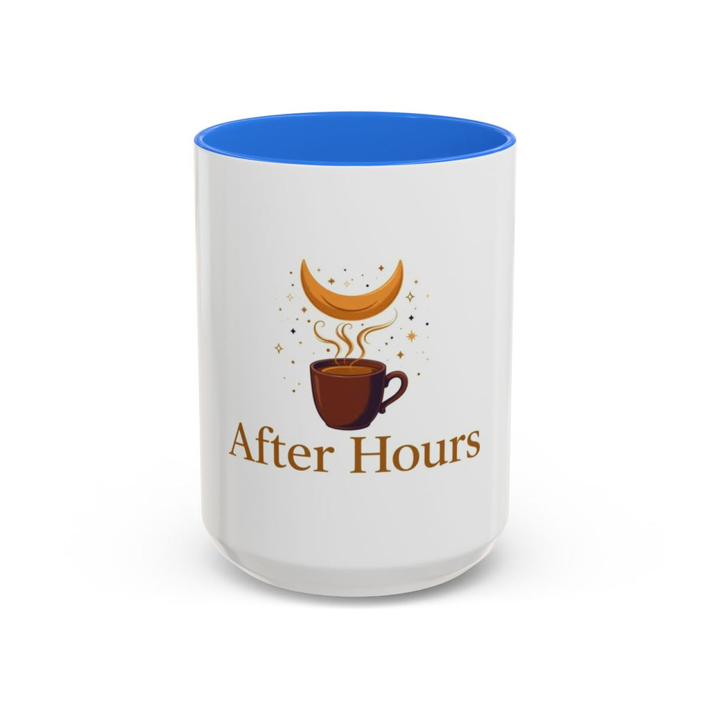 After Hours color accent ceramic coffee mug — Amanda’s Brew House