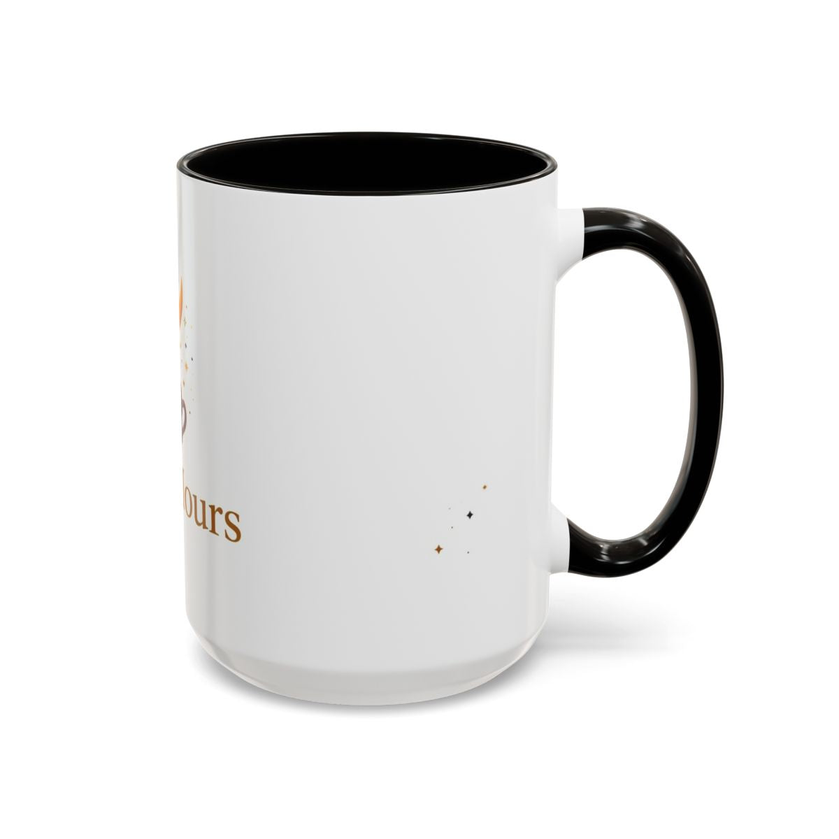 After Hours color accent ceramic coffee mug — Amanda’s Brew House