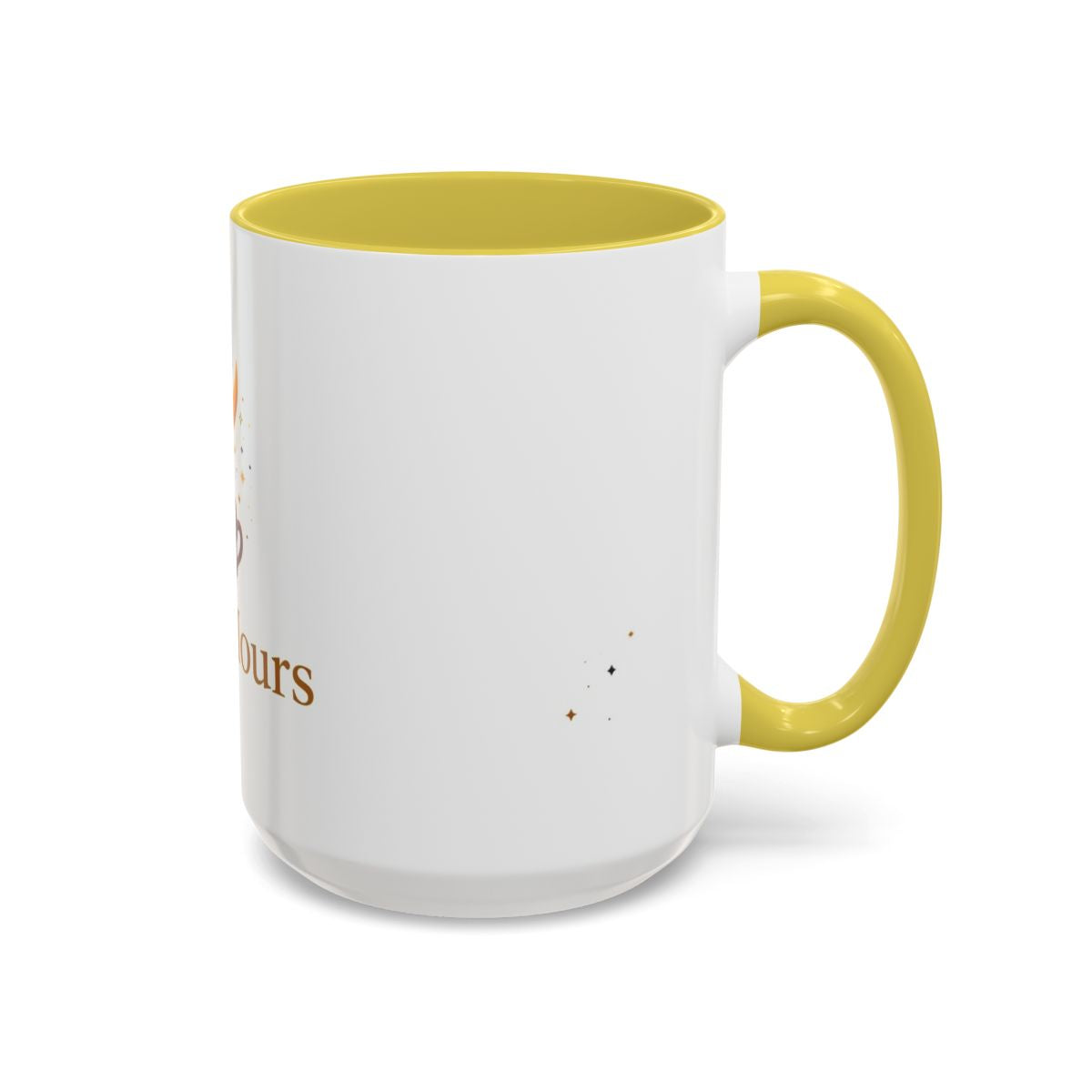 After Hours color accent ceramic coffee mug — Amanda’s Brew House