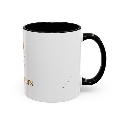 After Hours color accent ceramic coffee mug — Amanda’s Brew House