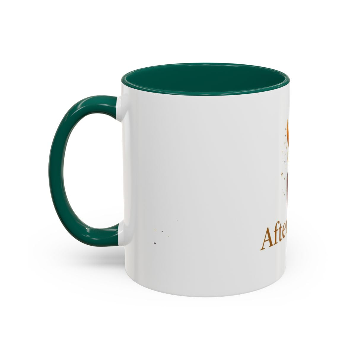 After Hours color accent ceramic coffee mug — Amanda’s Brew House