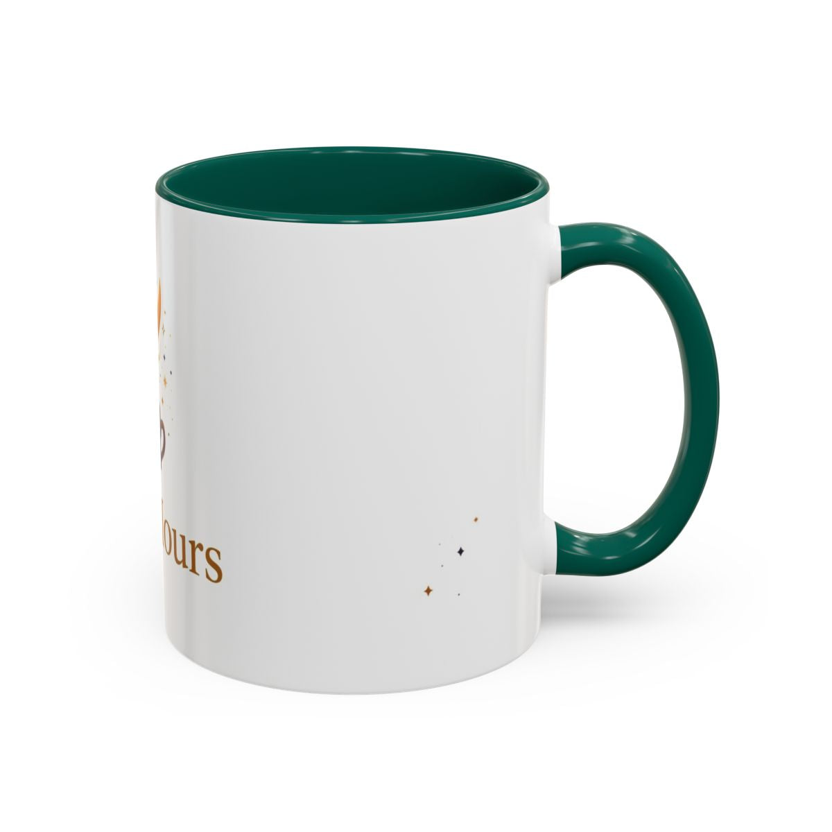 After Hours color accent ceramic coffee mug — Amanda’s Brew House