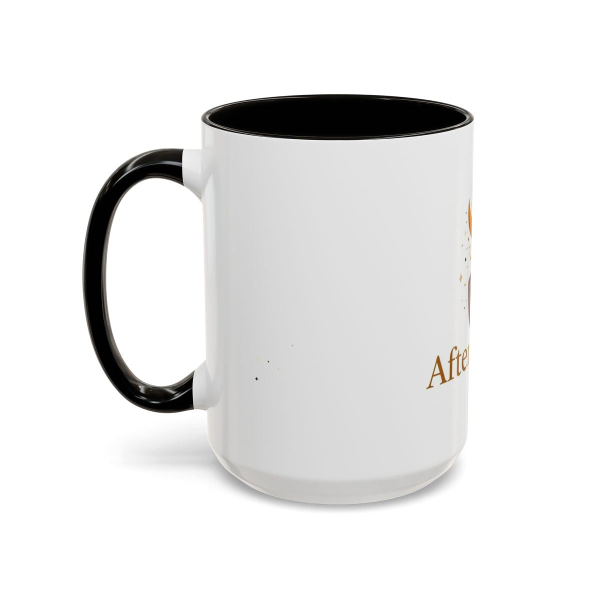 After Hours color accent ceramic coffee mug — Amanda’s Brew House